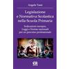 Anicia (Roma) Legislazione e normativa scolastica nella scuola primaria. Indicazioni europee, leggi e norme nazionali per un percorso professionale