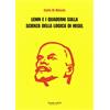 Phasar Edizioni Lenin e i Quaderni sulla Scienza della logica di Hegel