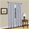 Achim Home Furnishings Buffalo Check Finestra Tenda a Pannello, 106,7 x 160 cm, Grigio, 42 W x 63L