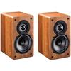 INDIANA LINE TESI 241L COPPIA DIFFUSORI COMPATTI CON BASS REFLEX POSTERIORE NOCE