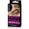 Syoss Brow Castano Scuro (10 ml), Tinta sopracciglia permanente, Tintura sopracciglia resistente ad acqua e sbavature, Colore intenso per sopracciglia per 10 applicazioni, Formula vegana