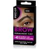 Syoss Brow Nero (10ml), Tinta sopracciglia permanente, Tintura sopracciglia resistente ad acqua e sbavature, Colore intenso per sopracciglia per 10 applicazioni, Formula vegana
