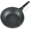 GSW Wok fonte d'aluminium - GSW - EASY CLICK - 28 cm - Induction