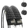 Ecovelo' 2 Copertoni 20 X 1.95 (50-406) + Camere Pneumatici Bici Gomme per BMX Stradale City Bike Bambino