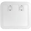CAN Portello d'Ispezione FLUSH CE Bianco Pedonabile - 5 Misure Disponibili - 375x375 mm.