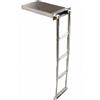 Motomarine Scaletta inox telescopica 3 gradini in box