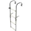 Osculati Scaletta Pieghevole in Acciaio Inox AISI 316 con Gradini Ovali - 5 gradini