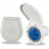 Motomarine Tappo Imbarco in Plastica con Coperchio Stagno - Acqua e Carburante - Acqua Ø 38 mm.