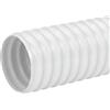 Osculati Tubo Flessibile Spiralato in PVC per Passaggio Cavi Motori Fuoribordo - Bianco e Grigio Ø 51 mm - Tubo Bianco