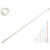 Glomex Antenna VHF Marina Glomex RA400 in Vetroresina (1,5 m) - Universale