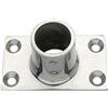 Motomarine Base Quadra 90° in Acciaio Inox AISI 316 da Fusione - Ø 22 mm.