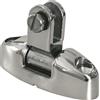 Motomarine Basetta Piana BPI in Acciaio Inox AISI 316 con Attacco Pivottante