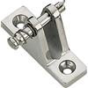Motomarine Basetta Piana BPS in Acciaio Inox AISI 316 con Perno Sfilabile