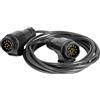 Osculati Cavo Prolunga Rimorchio 2 Spine 13 Poli 10 m 12V per Carrelli Portabarche