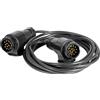Osculati Cavo Prolunga Rimorchio 2 Spine 13 Poli 7 m 12V per Carrelli Portabarche