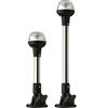 Motomarine Fanale di Navigazione LED 360° su Asta in Acciaio Inox h 24 cm
