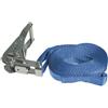 Motomarine Cinghia tensionatrice acciaio inox 6 mt. con gancio e cricchetto CR600Kg.