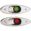 Motomarine Fanali di prua led Bow Flush inox (CE) <12M