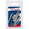 Osculati Gancio a L a Vite in Acciaio Inox - Gancio a Squadra - 40x3.5 mm.