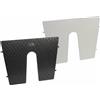Motomarine Piastre Salvapoppa in Plastica (450 x 360 mm) - Bianco
