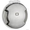 Osculati Presa e Spina Banchina Cruiser 16A 230V - IP67 - Presa Cruiser 16A Cover Acciaio Inox/Nero