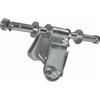 Osculati Staffa Rullo Laterale Diritto per Carrelli - 40 mm.
