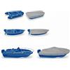 Motomarine Telo Copribarca "Silver Shield" Impermeabile e Anti-UV (Poliestere 300D/600D) - 427 488 L.180 cm.