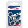 Osculati Occhiolo a Vite in Acciaio Inox - Gancio Chiuso Filettato - 38x4.0 mm.