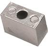 Evinrude Anodo Cubo in Zinco per Johnson Evinrude V4-V6 (160-280 HP) - Rif. 398331.