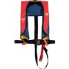 Viridex Salvagente Autogonfiabile Junior 150N EN ISO 12402-3 con Attivazione Automatica e Nastro Cosciale