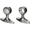 Motomarine Supporti Passamano Classici in Acciaio Inox da Fusione (Base Ovale) - Ø 22 mm. / Passante