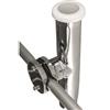 Motomarine Supporto Portacanne Orientabile Acciaio Inox con Morsetto Stringitubo - Ø 25 32 mm.