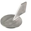 Yamaha Anodo Pinna Trim Tab in Alluminio per Yamaha 40-90 HP - Rif. 688-45371-02