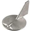Yamaha Anodo Pinna Trim Tab in Alluminio per Yamaha V6 150-225 HP - Rif. 6J9-45371-01