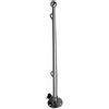 Motomarine Asta portabandiera acciaio inox 600 mm.