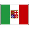 Motomarine Bandiera Italia 16x24 cm. gommata adesiva