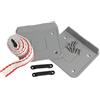 Osculati Kit Fissa Batteria a Doppia Piastra - Cinghia Regolabile 135 cm per Batterie e Serbatoi