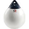 Osculati Parabordo Sferico Heavy Duty in PVC Corpo Bianco Testa Blu - 4 Misure Disponibili - OA1 - Ø 29 cm.
