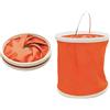 Motomarine Secchio Pop-Up Nautico Pieghevole 11 Litri Arancio