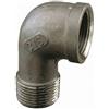 Motomarine Gomito a 90° Maschio-Femmina in Acciaio Inox AISI 316 - 1"