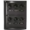 Motomarine Pannello interruttori New Classic Black 6x10A