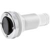 Osculati Scarico nylon 1"-1/2 testa inox e portagomma Ø 38 mm. con valvola di non ritorno