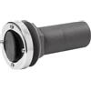 Osculati Scarico nylon 1\"-1/2 testa inox con valvola di non ritorno