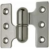 Motomarine Cerniera a sfilo DX 60x50 mm. ottone cromato