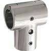 Motomarine Giunto a T Aperto 90° in Acciaio Inox AISI 316 da Fusione - Ø 22 mm.