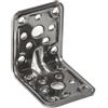 Motomarine Lastrina di Giunzione Angolare HD in Acciaio Inox 316 - 80x80x50 mm.