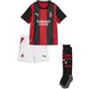 PUMA Mini completo Home AC Milan 26/27 per bambini, Accessori, Nero, 4-5Y