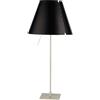 Luceplan Costanza D13if Alluminio e Nero Liquirizia Lampada da Tavolo Offerta