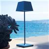 Rossini Illuminazione Siesta Lampada da Tavolo Ricaricabile
