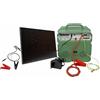 Gemi Elettronica Elettrificatore b/12 con pannello solare 12v / 220v per recinto elettrico gemi